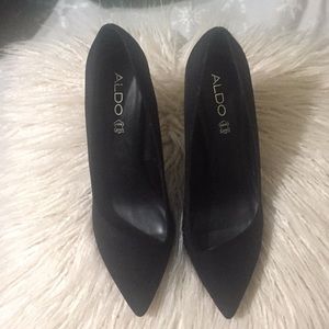 ALDO Black Suede ‘Nydaudia’ Heels 👠